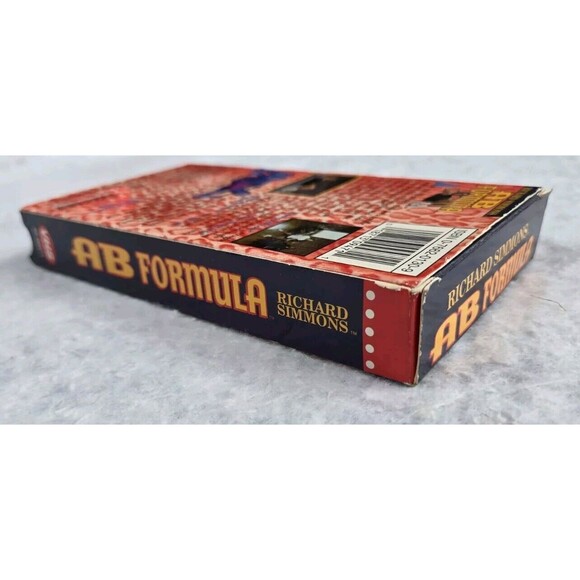 Vintage AB Formula VHS VCR Video Tape Movie Richard Simmons Workout Exercise - Picture 3 of 8